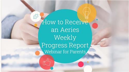 How to Receive Weekly Progress Reports How to Receive Weekly Progress Reports